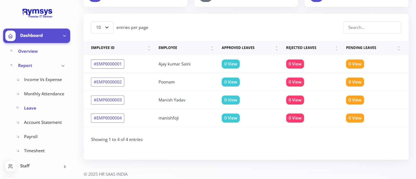 HR Employee Management